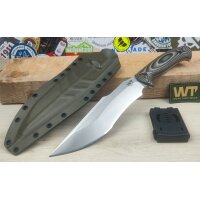 Work Tuff Gear Lanzeta-C Outdoormesser K329 G10 Jungle Camo