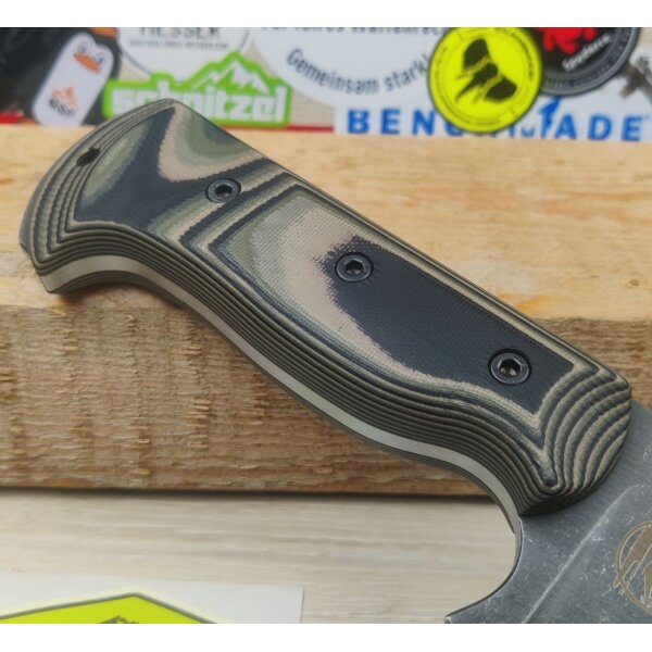 Work Tuff Gear Ranger Outdoormesser K329 G10 Jungle Camo