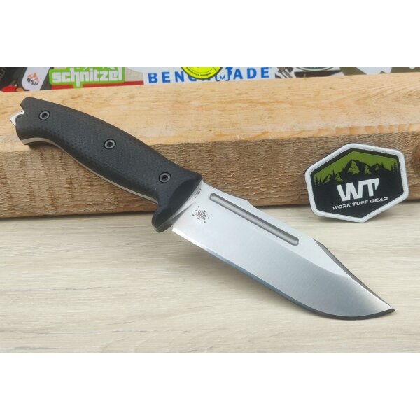 Work Tuff Gear Asset Outdoormesser K329 G10 Black Gator Grip