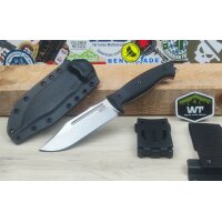 Work Tuff Gear Asset Outdoormesser K329 G10 Black Gator Grip