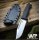 Work Tuff Gear Asset Outdoormesser K329 G10 Black Gator Grip
