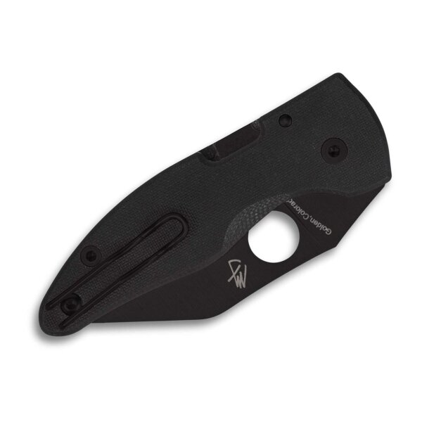 Spyderco MicroJimbo G10 Black Blade PlainEdge CPM-S30V Stahl Compression Lock 01SP1234