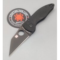 Spyderco MicroJimbo G10 Black Blade PlainEdge CPM-S30V...