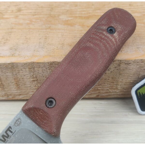 Work Tuff Gear Voyageur Outdoormesser K329 Canvas Micarta OD Kydex