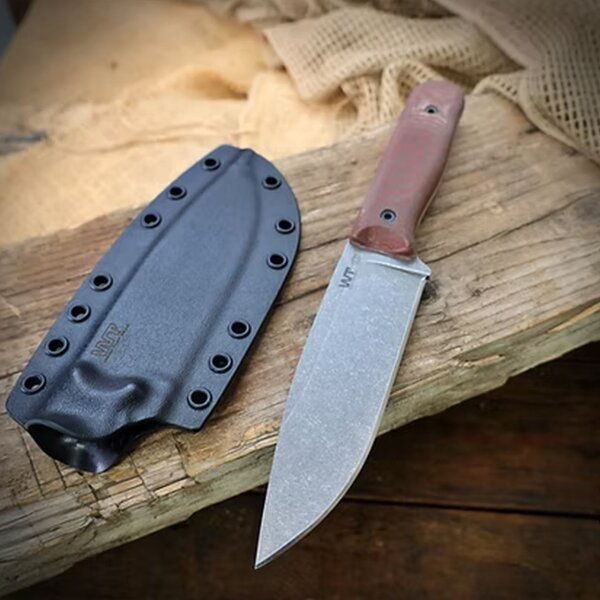 Work Tuff Gear Voyageur Outdoormesser K329 Canvas Micarta OD Kydex