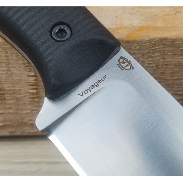 Work Tuff Gear Voyageur Outdoormesser K329 Black G10 Kydex