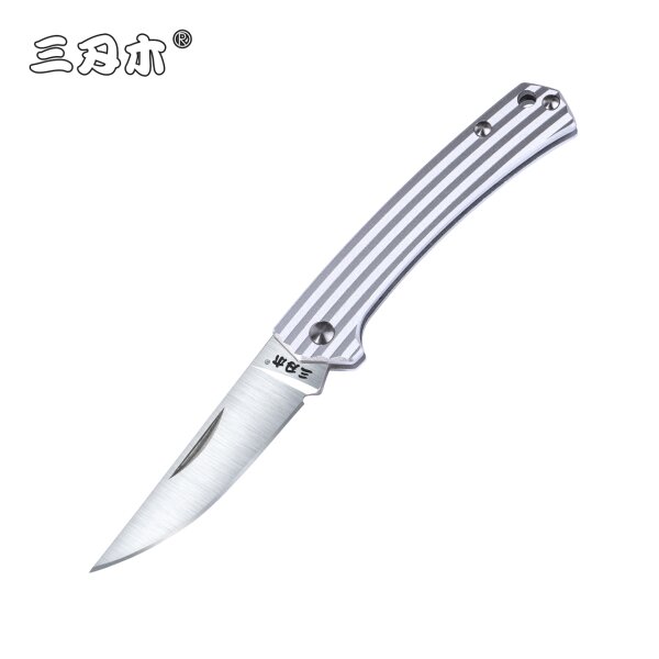 Sanrenmu 7112RUC-LM Messer Slipjoint Taschenmesser 4Cr15 Stahl