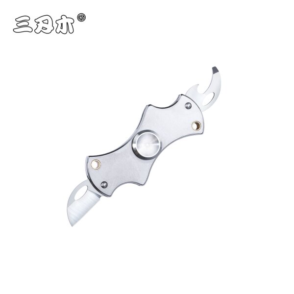Sanrenmu 3135-SE Twista Slipjoint Fidget Spinner Klinge Flaschenöffner