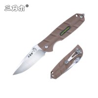 Sanrenmu Messer Council 7092LUX-PO Linerlock Glasbrecher