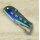 Sanrenmu 6070RUX-SX Rainbow Carabine Slipjoint 12C27 Stahl