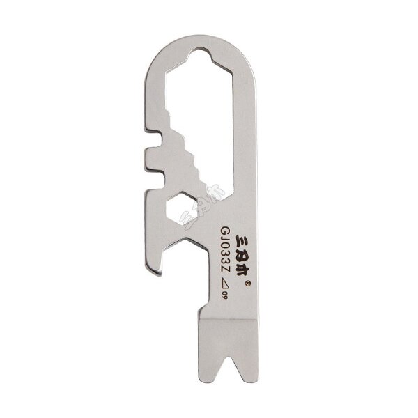 Sanrenmu GJ033Z EDC Tool Kit Flaschenöffner Nagelzieher Schraubenschlüssel