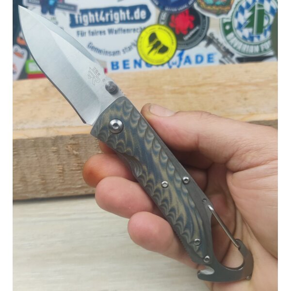 Sanrenmu Messer 7053LUC-GKV Taschenmesser Rescue Knife 8Cr13MoV Stahl Linerlock