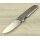 Sanrenmu Messer 7096LUC-SF Taschenmesser 12C27 Stahl 420 Edelstahlgriff Linerlock