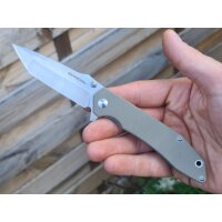 Sanrenmu Messer9001LTC-GV Tanto Taschenmesser 12C27 Stahl...