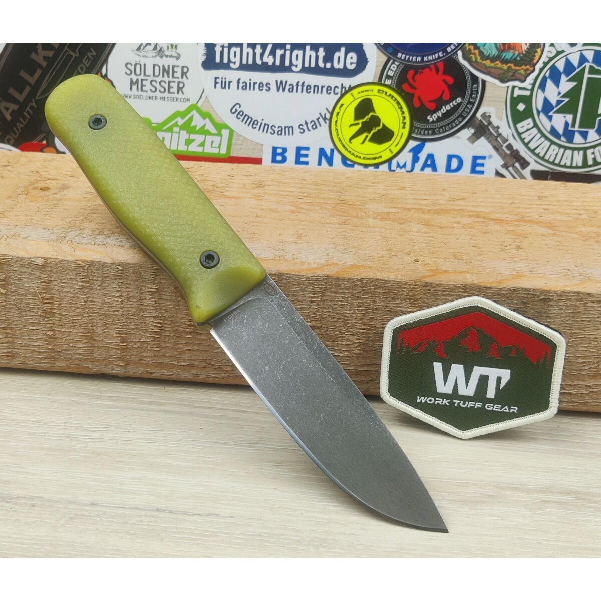 Work Tuff Gear Forester Gen3 Natural G10 gator grip Kydex Böhler
