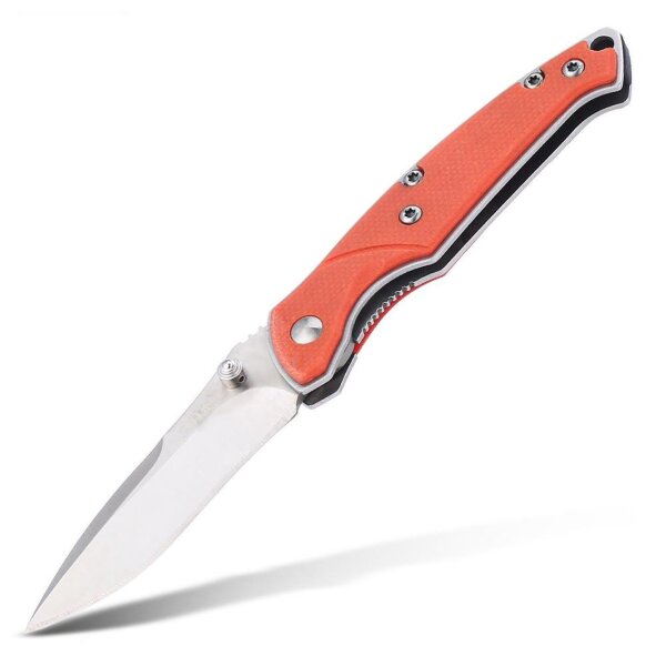 Sanrenmu 6029LUC-GJ Linerlock Taschenmesser 8Cr13Mov Stahl