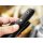 History Knife & Tool Matrosenmesser 1.4116 Stahl Ebenholz Lederscheide