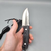 Joker Erizo TS2 EDC Knife Lederscheide Feuerstarter