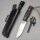 Joker Scandi Bushlord Sleipner Stahl Canvas Micarta Lederscheide Feuerstarter