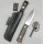 Joker Scandi Bushlord Sleipner Stahl Canvas Micarta Lederscheide Feuerstarter