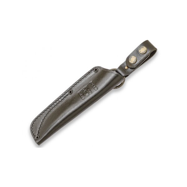 Joker Scandi Bushlord Sleipner Stahl Micarta Lederscheide