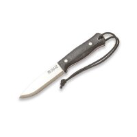 Joker Scandi Bushlord Sleipner Stahl Micarta Lederscheide