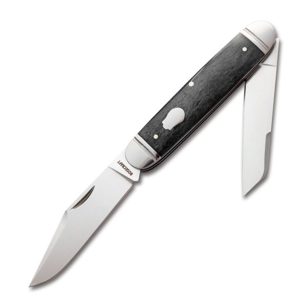 RoseCraft Blades Briarpatch Jack D2 Stahl Slipjoint Knochen