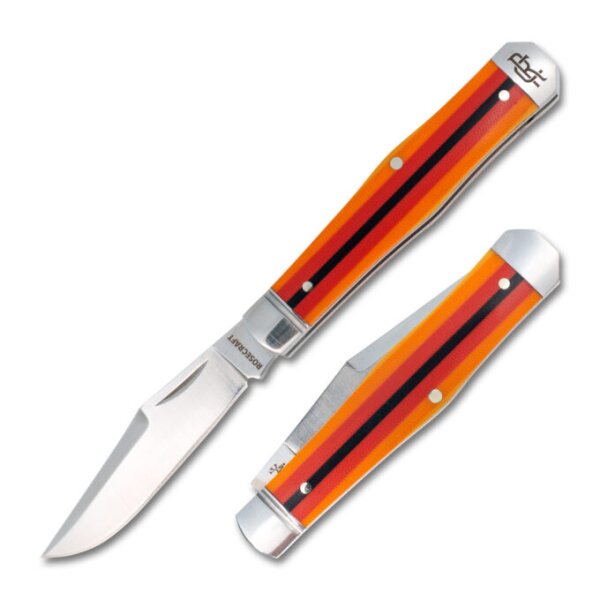 RoseCraft Blades Cane Creek Jack D2 Stahl Slipjoint G10
