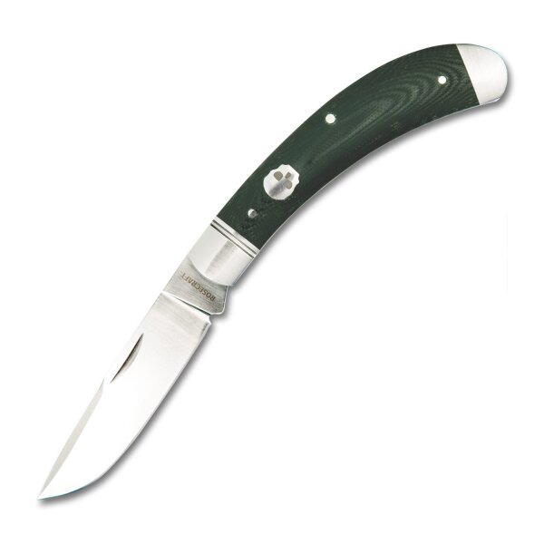 RoseCraft Blades Obed Creek Bow Trapper D2 Stahl Slipjoint Micarta