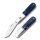 RoseCraft Blades Otter Creek Barlow D2 Stahl Slipjoint Denim Micarta