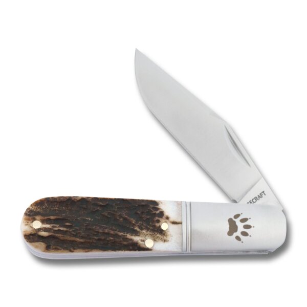 RoseCraft Blades Otter Creek Barlow D2 Stahl Slipjoint Hirschhorn