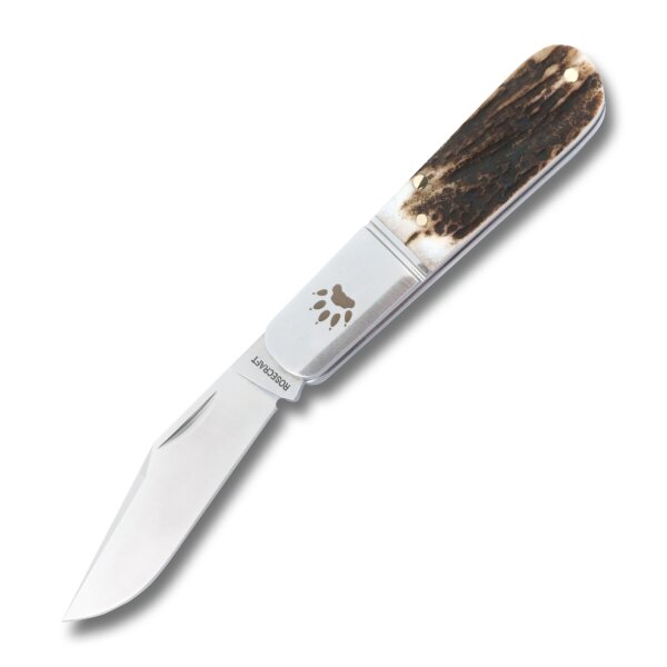 RoseCraft Blades Otter Creek Barlow D2 Stahl Slipjoint Hirschhorn