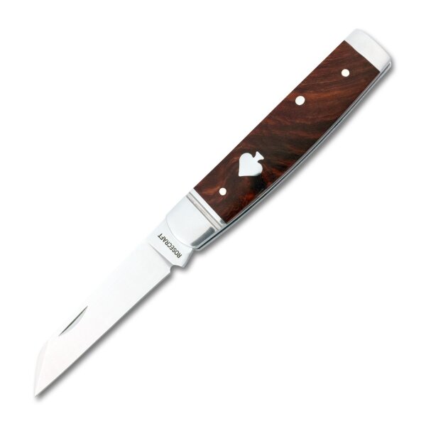 RoseCraft Blades Sweetwater Creek Senator D2 Stahl Slipjoint Sandelholz
