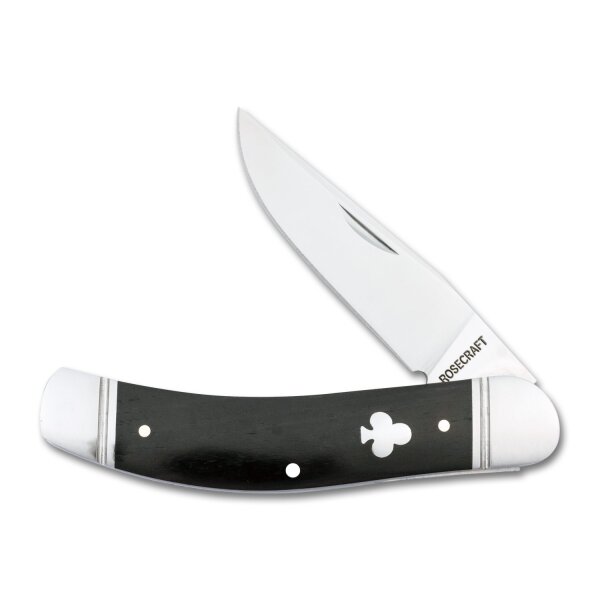 RoseCraft Blades Stinking Creek Sowbelly D2 Stahl Slipjoint Sandelholz