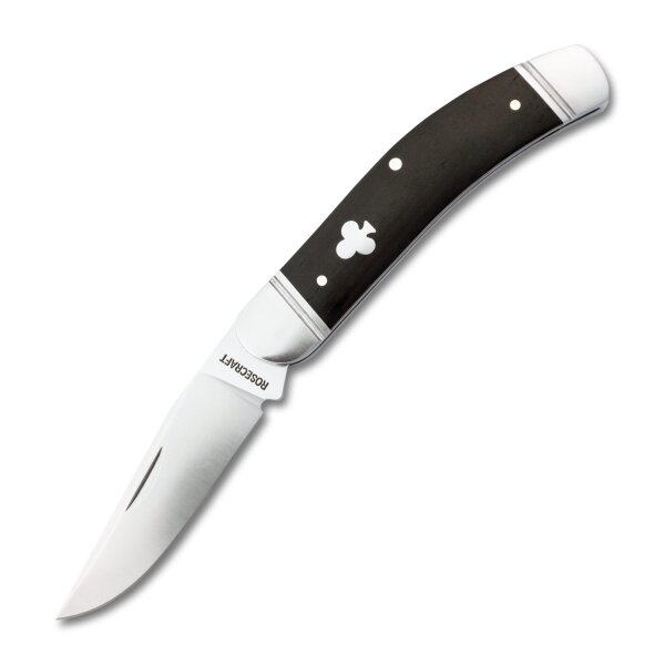 RoseCraft Blades Stinking Creek Sowbelly D2 Stahl Slipjoint Sandelholz