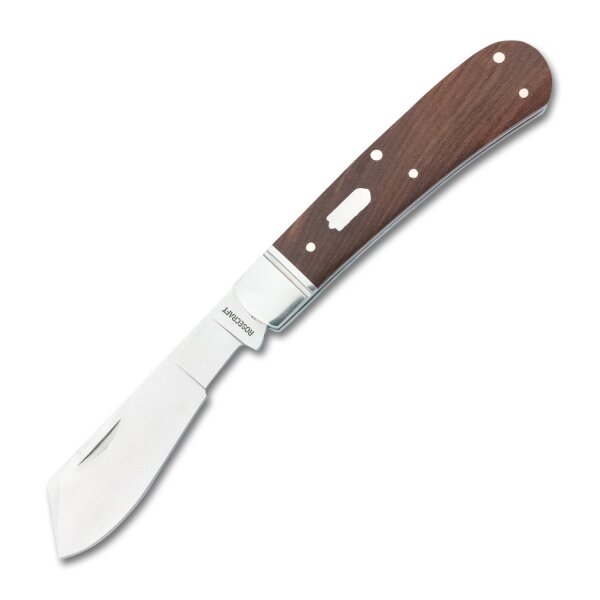 RoseCraft Blades Mill Creek Cotton Sampler D2 Stahl Slipjoint Sandelholz Red