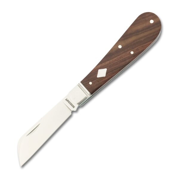 RoseCraft Blades Lick Creek Loom Fixer D2 Stahl Slipjoint Holzgriff