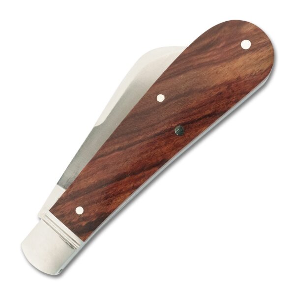 RoseCraft Blades Lick Creek Loom Fixer D2 Stahl Slipjoint Holzgriff
