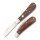 RoseCraft Blades Lick Creek Loom Fixer D2 Stahl Slipjoint Holzgriff