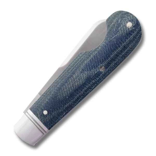 RoseCraft Blades Elk River Easy Open Jack D2 Stahl Slipjoint Denim Micarta