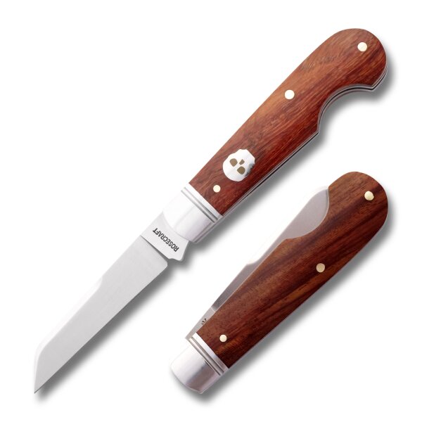 RoseCraft Blades Elk River Easy Open Jack D2 Stahl Slipjoint Palisander