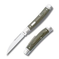 RoseCraft Blades Mud Creek Congress Green Micarta D2...