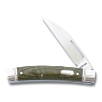 RoseCraft Blades Mud Creek Congress Green Micarta D2...