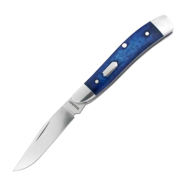 RoseCraft Blades Piney River Peanut Vintage D2 Stahl Slipjoint Knochen