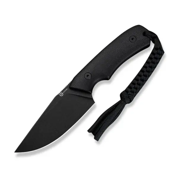 Civivi Gander C24058B-2 Fixed Blade 14C28N Stahl Canvas Micarta Black
