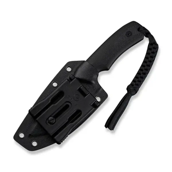 Civivi Gander C24058B-2 Fixed Blade 14C28N Stahl Canvas Micarta Black