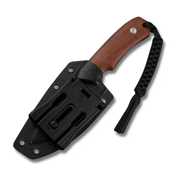 Civivi Gander C24058B-3 Fixed Blade 14C28N Stahl Guibourtia Wood