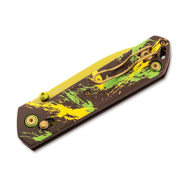 Böker Plus Kihon Dubai Chocolate Crossbar Lock D2 Stahl 02BP0007