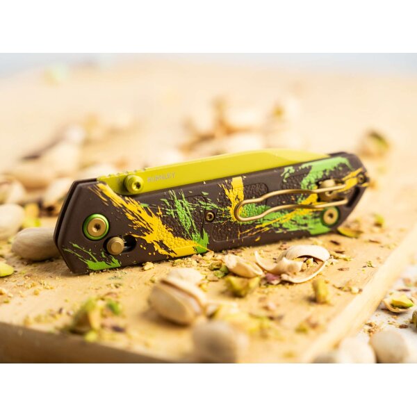Böker Plus Kihon Dubai Chocolate Crossbar Lock D2 Stahl 02BP0007