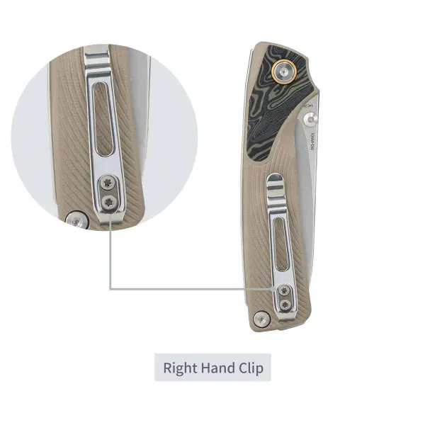 SRM Knives Dome 106M-GW Slipjoint 14C28N Stahl G10